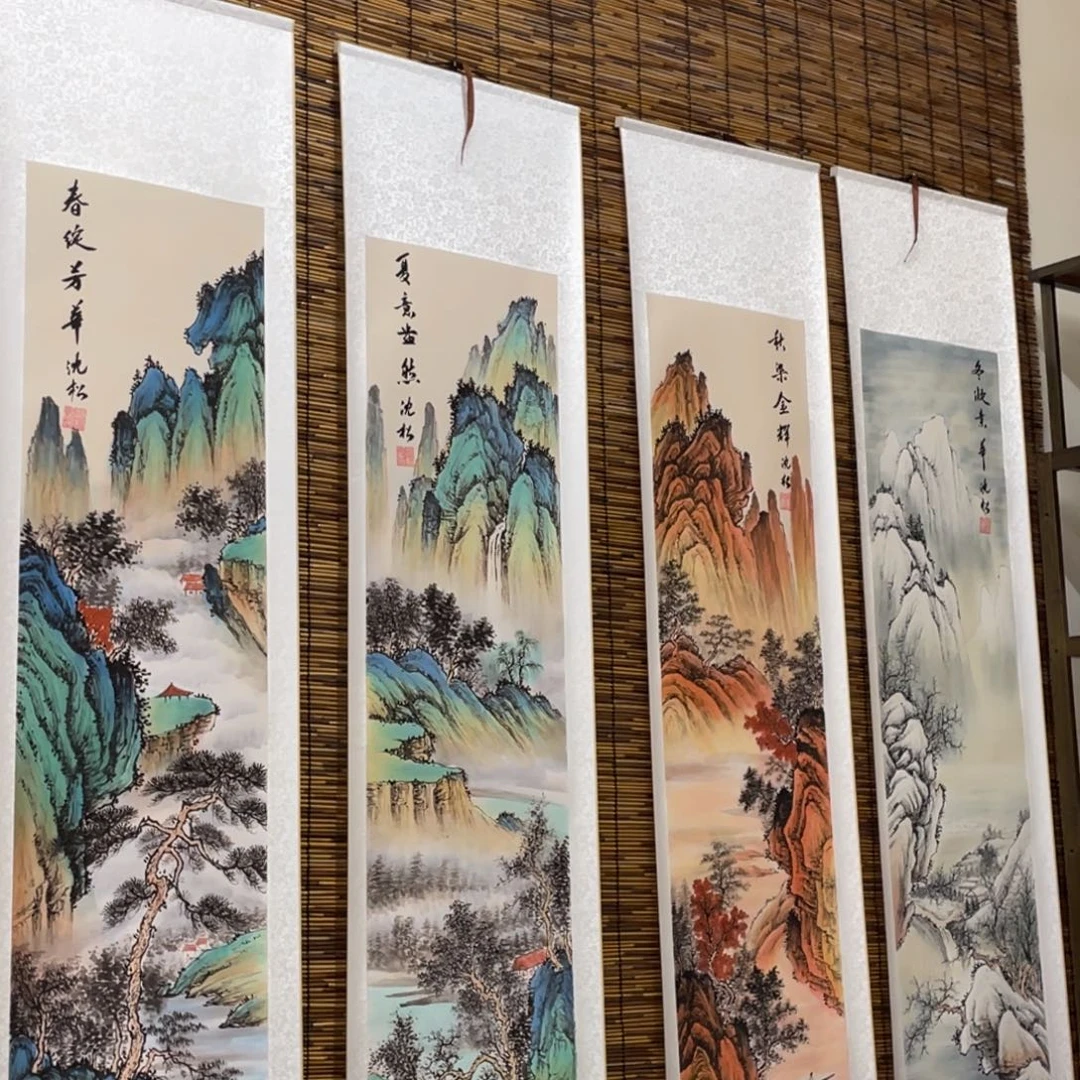 国画老师手笔手绘作品y