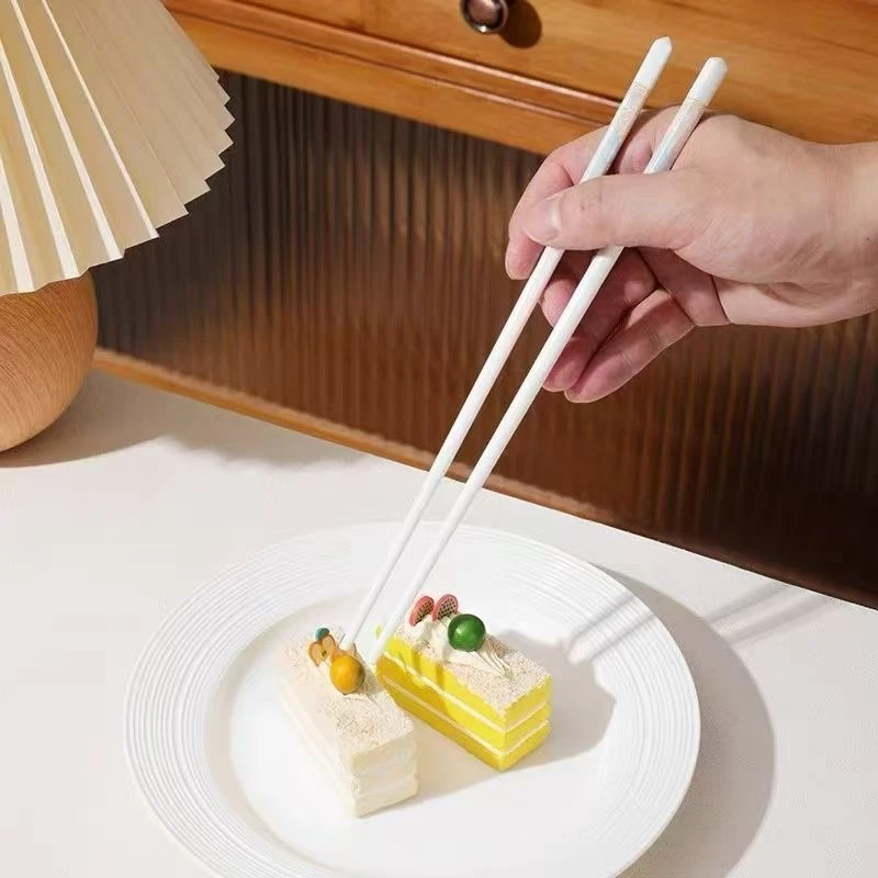 府前时光景德镇陶瓷筷子米饭铲家用高档易清洗筷骨瓷抗菌防霉防滑