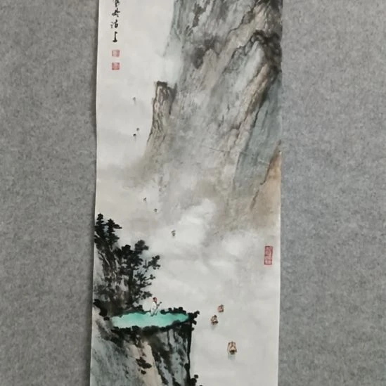 国画画家刘鸿俊老师作品系列