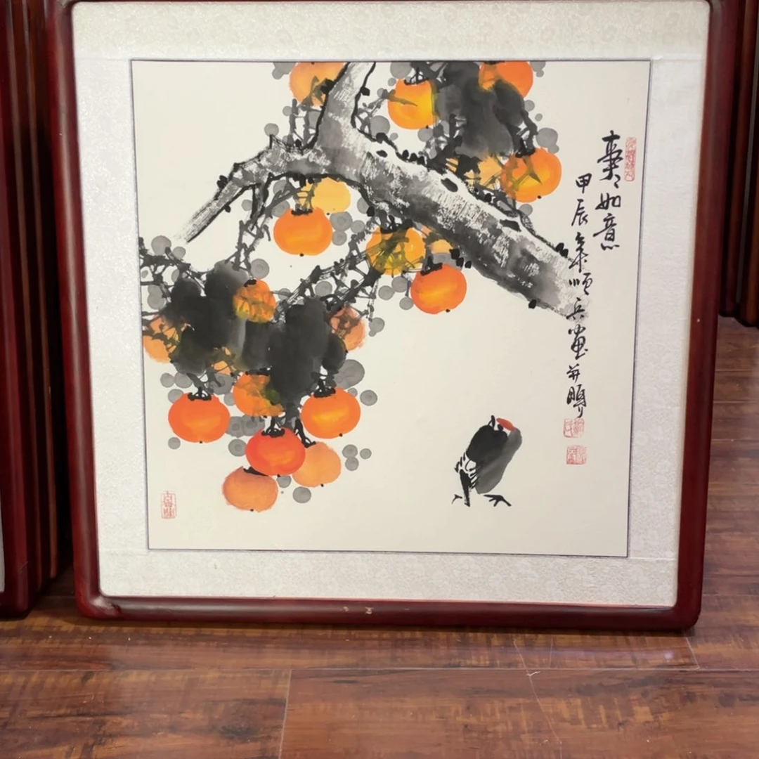 国画带框尺寸63*63厘米