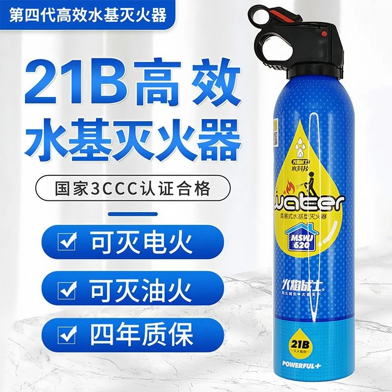 3C认证车载汽车车用私家车专用车载车载灭火器私家车专用灭火器