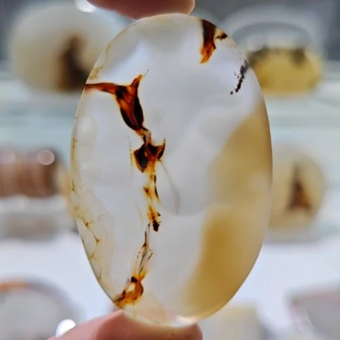 雅***室玛瑙/玉髓未镶嵌吊坠(不含链)