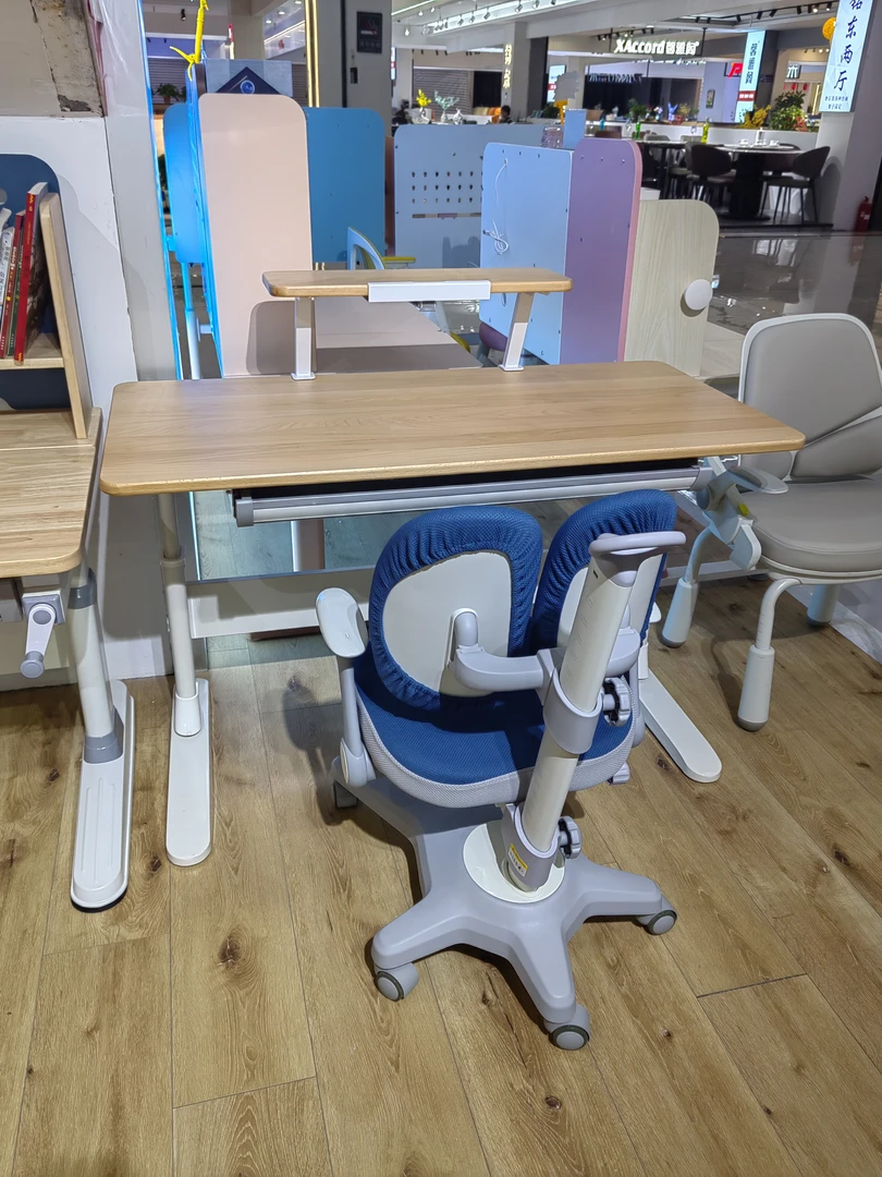 榉木大平板儿童升降学习桌尺寸120*60