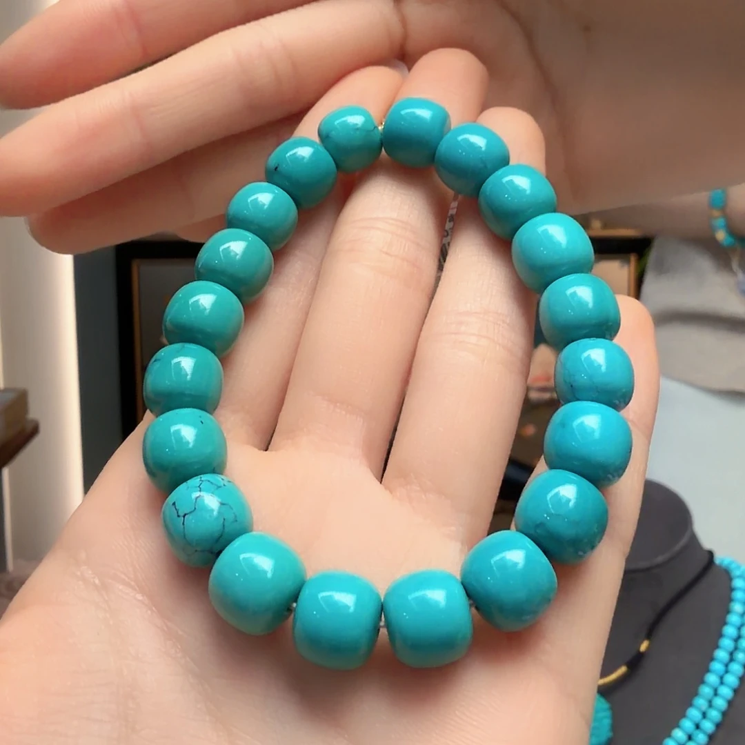 绿松石未镶嵌颈饰