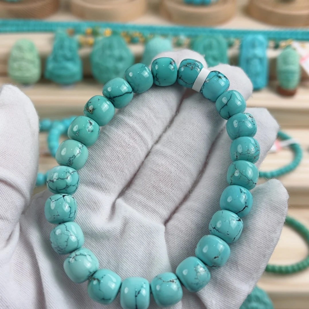 未镶嵌绿松石尺寸10+