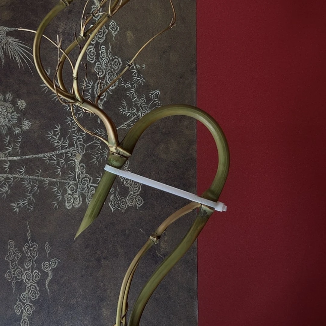 文玩玉竹，原创设计龙挂香