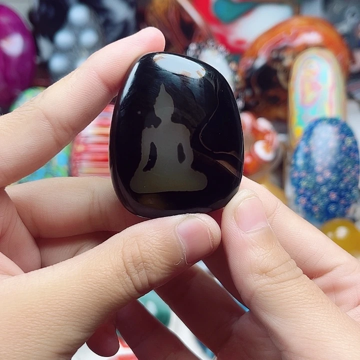 玛瑙/玉髓未镶嵌耳环