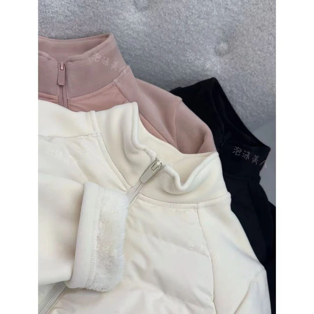 DR户外探索者无痕绗缝90白鸭绒保暖运动户外登山小蛮腰羽绒外套