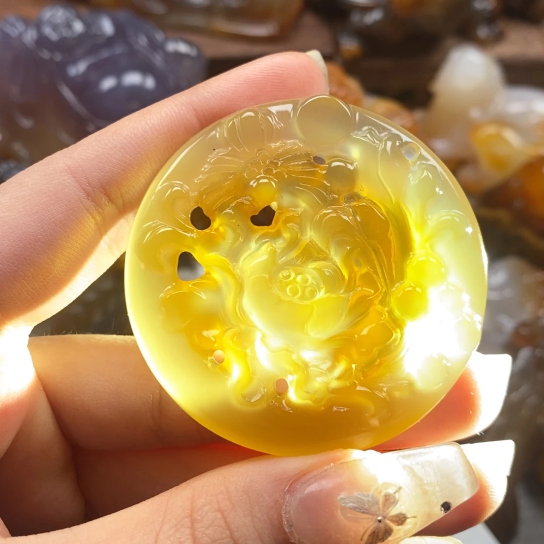 玛瑙/玉髓未镶嵌颈饰