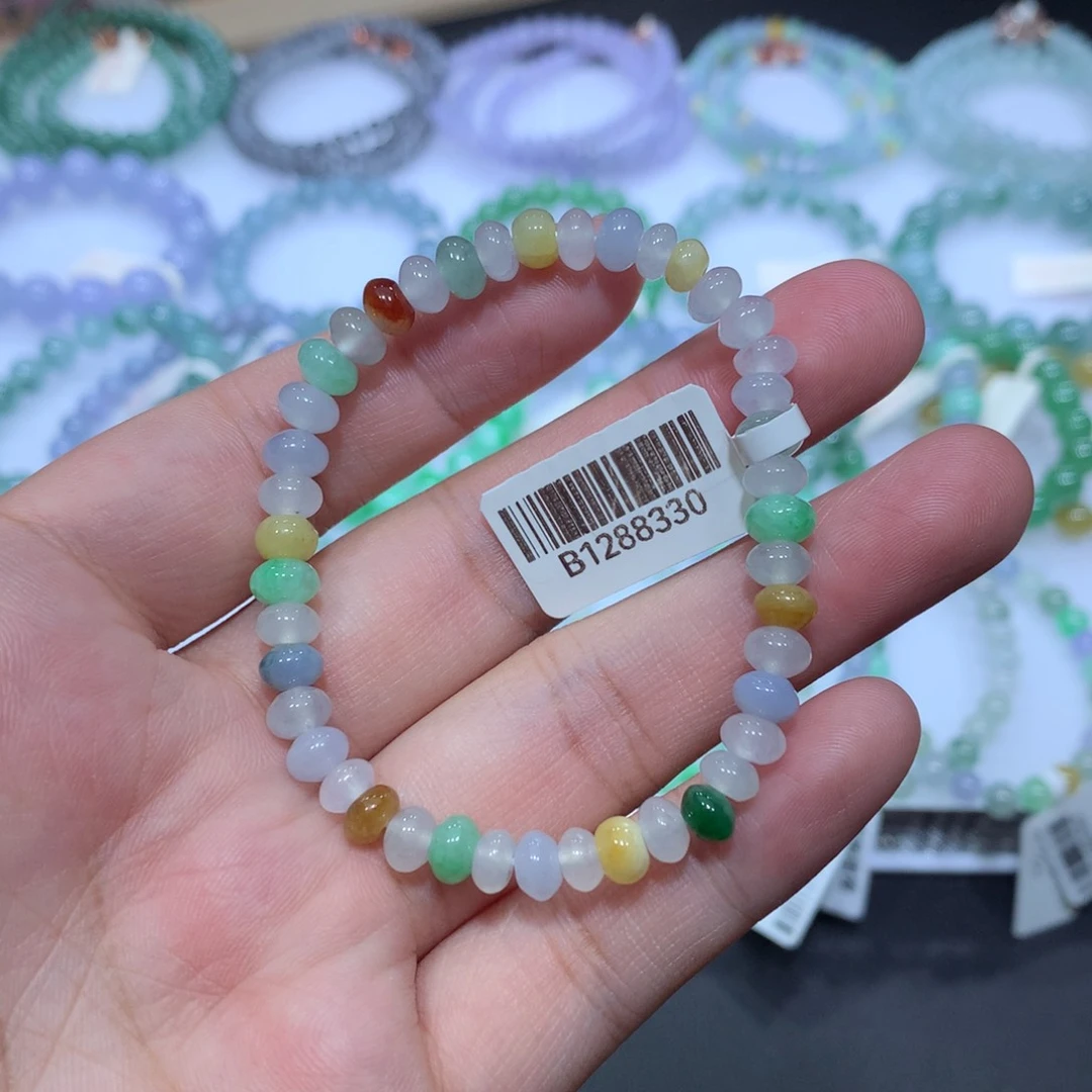 未镶嵌手链翡翠天然