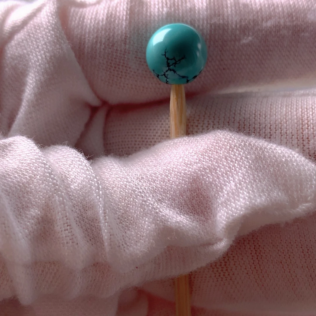 绿松石未镶嵌挂件