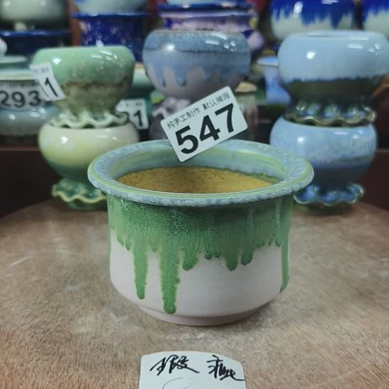 景德镇手工高温陶瓷(默认微瑕)直筒内口10高8