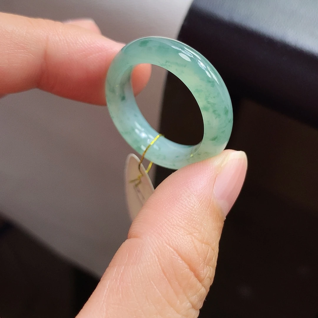 翡翠戒指未镶嵌倾*19圈
