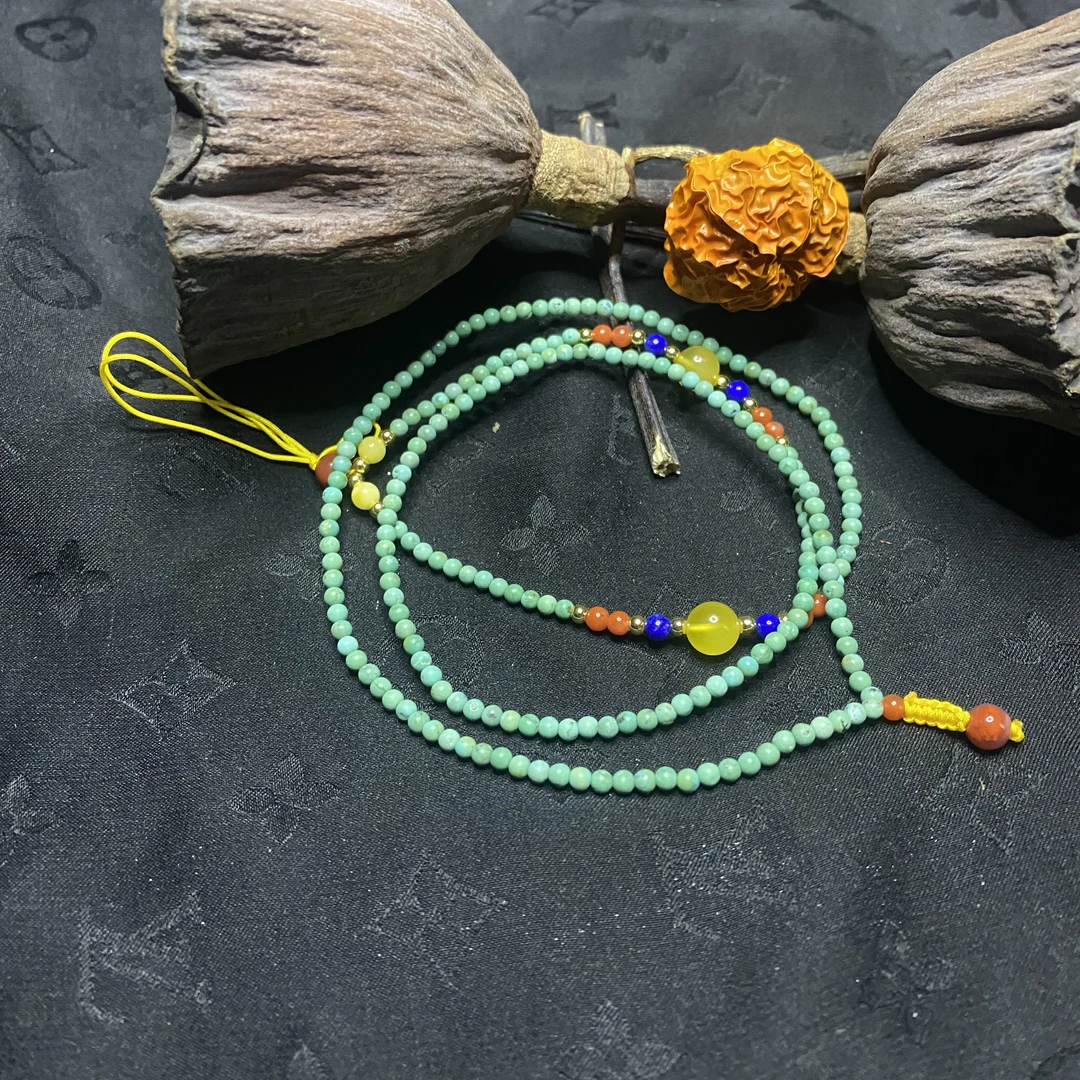 【玉合缘】天然精品蜜蜡颈饰项链-多样性发一  1019