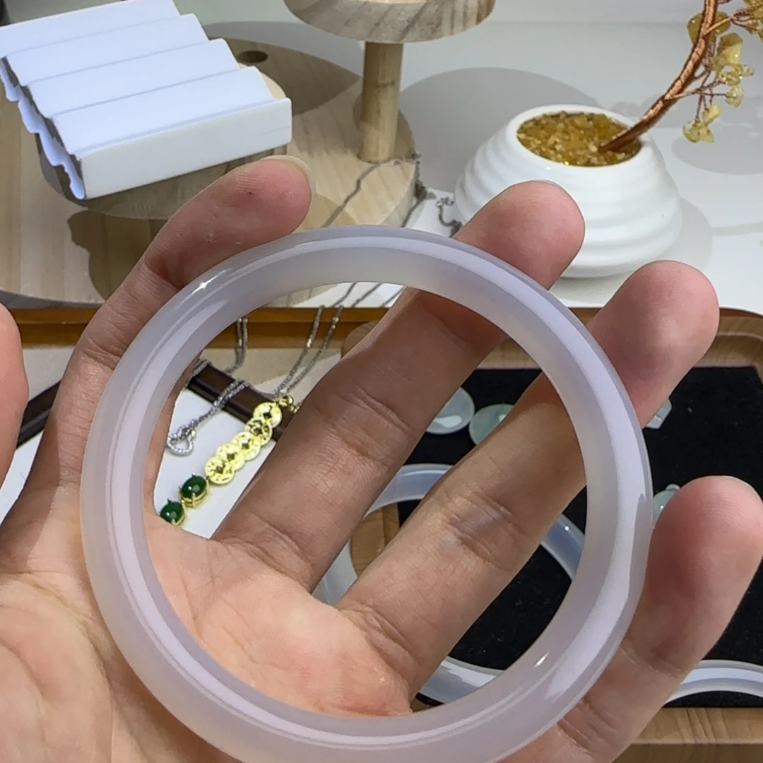 玛瑙/玉髓合金手镯玛瑙手镯圆条