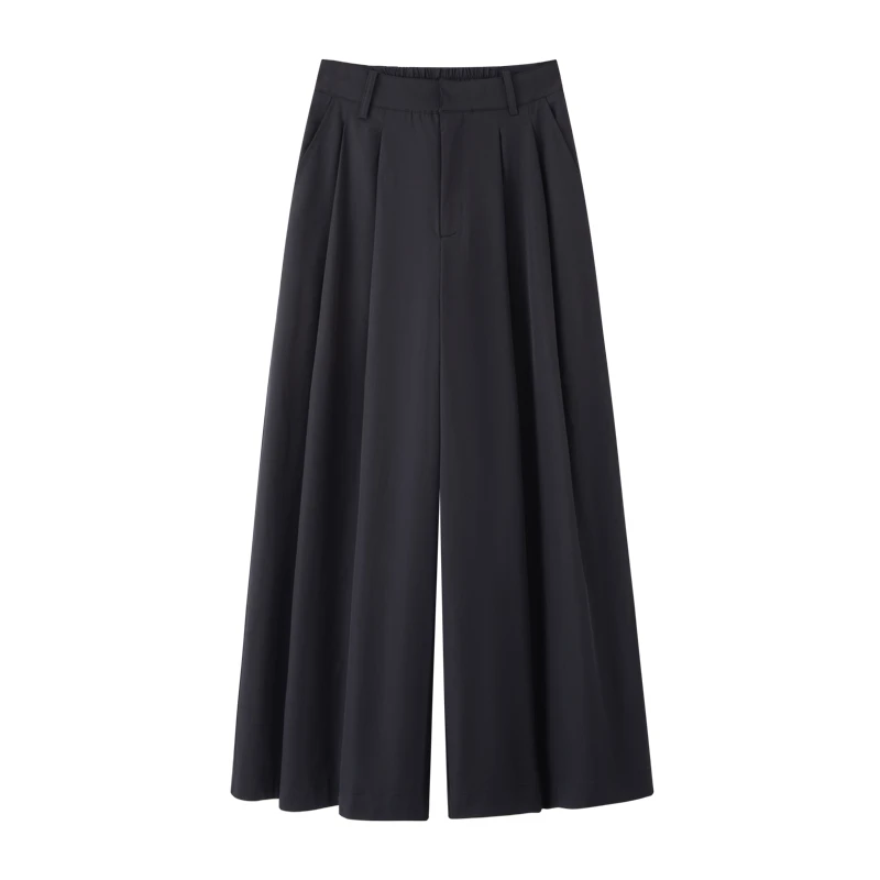 1706自由裤轻薄透气阔腿休闲西装裤