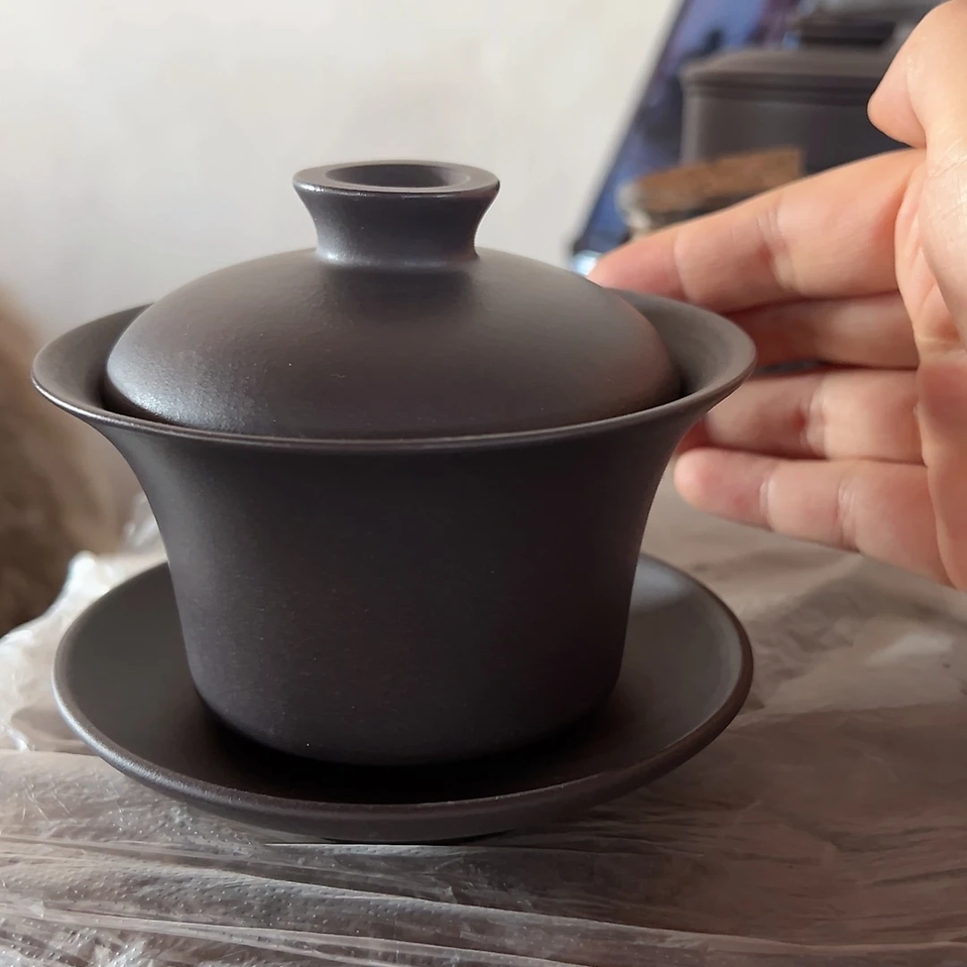 紫砂茶壶黄龙山天青150