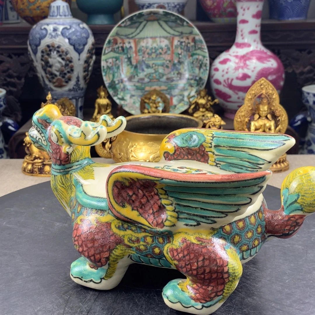 龙***洲摆件瓷器瓷器瓷器
