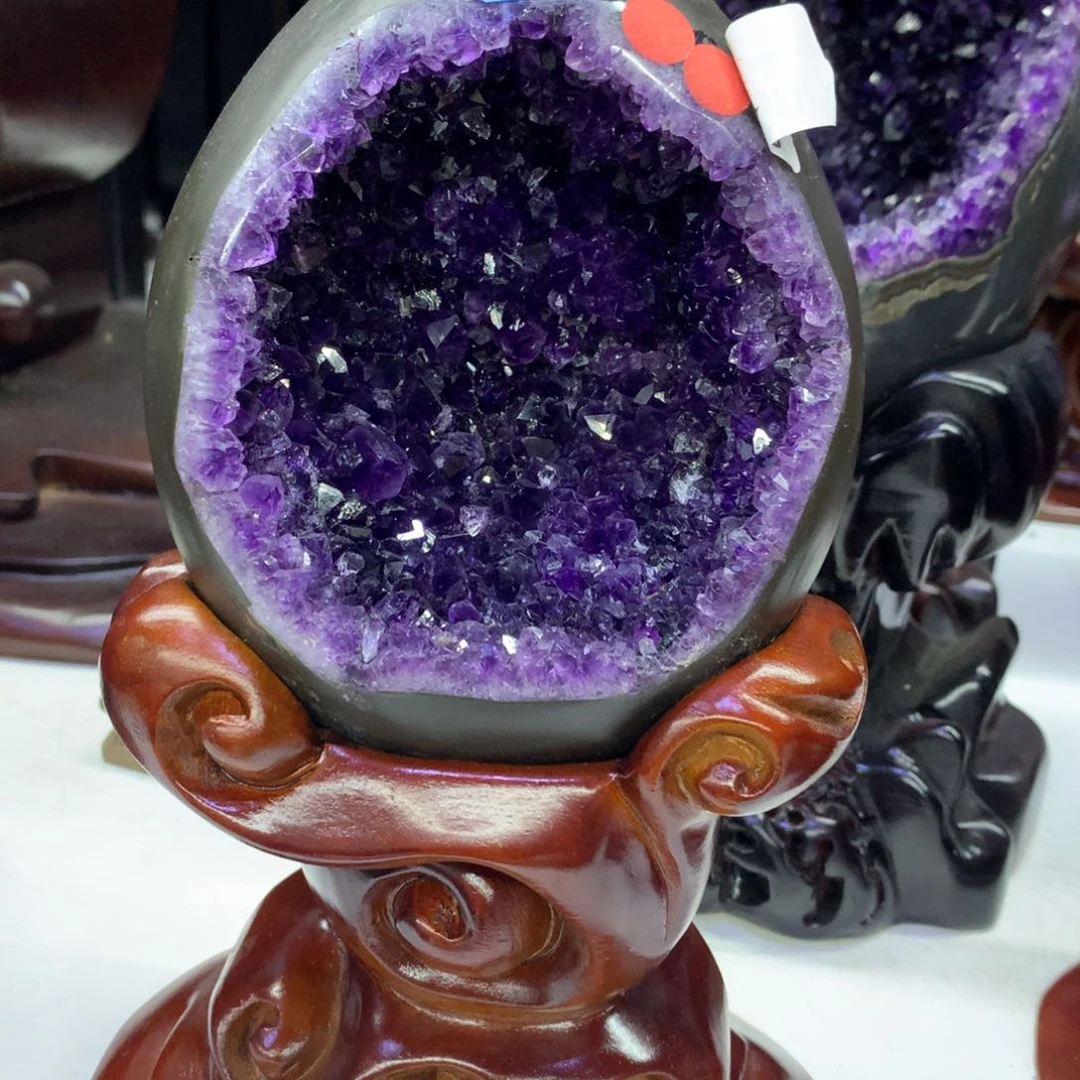 未镶嵌大型摆件（非配饰）紫晶小葛