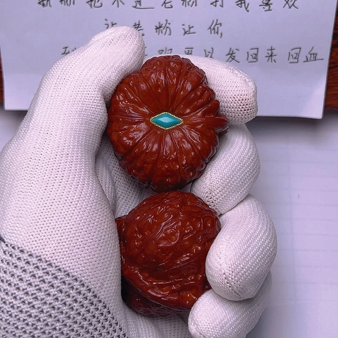 海***水木质文玩核桃南瓜