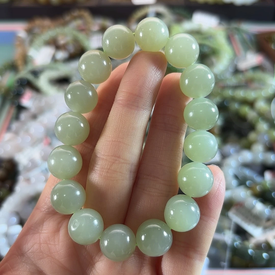 和田玉未镶嵌手链59