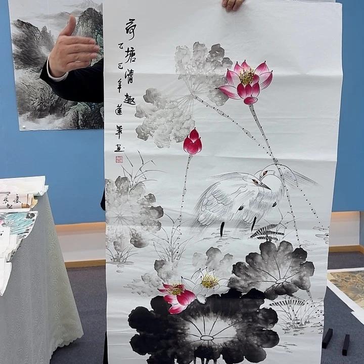 国画手绘国画作品