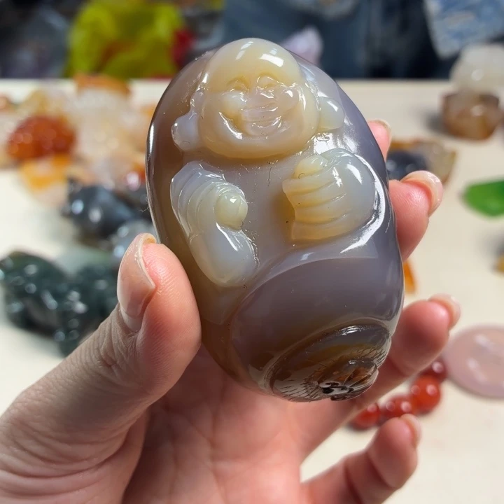 玛瑙/玉髓未镶嵌吊坠(不含链)