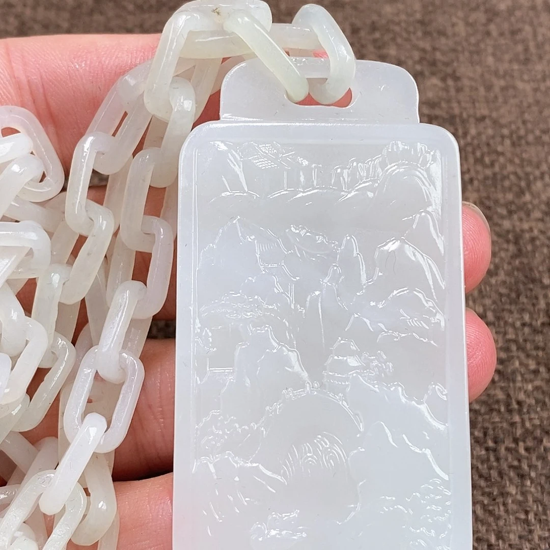 和田玉挂件未镶嵌