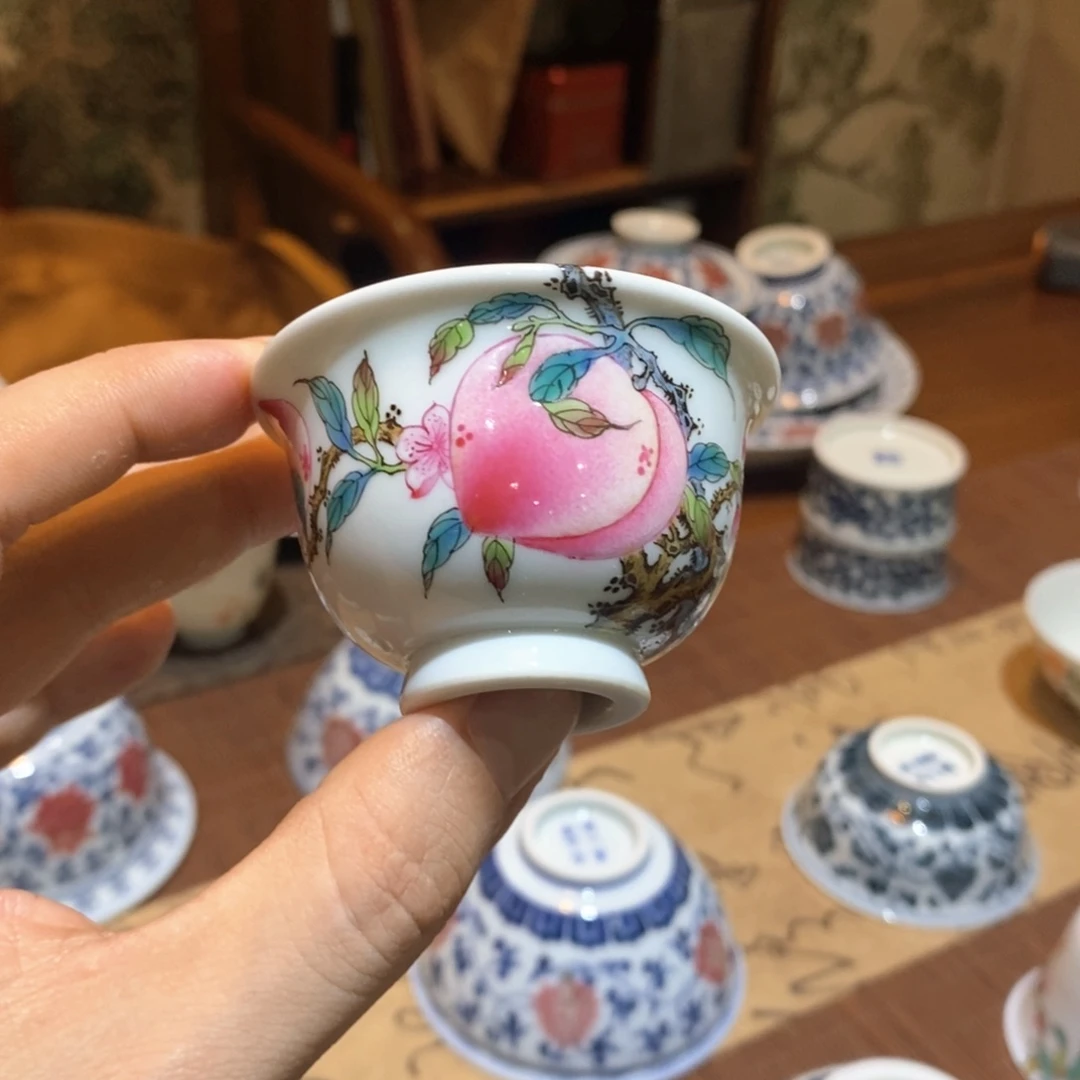 ****寶开播福利景德镇纯手绘茶器