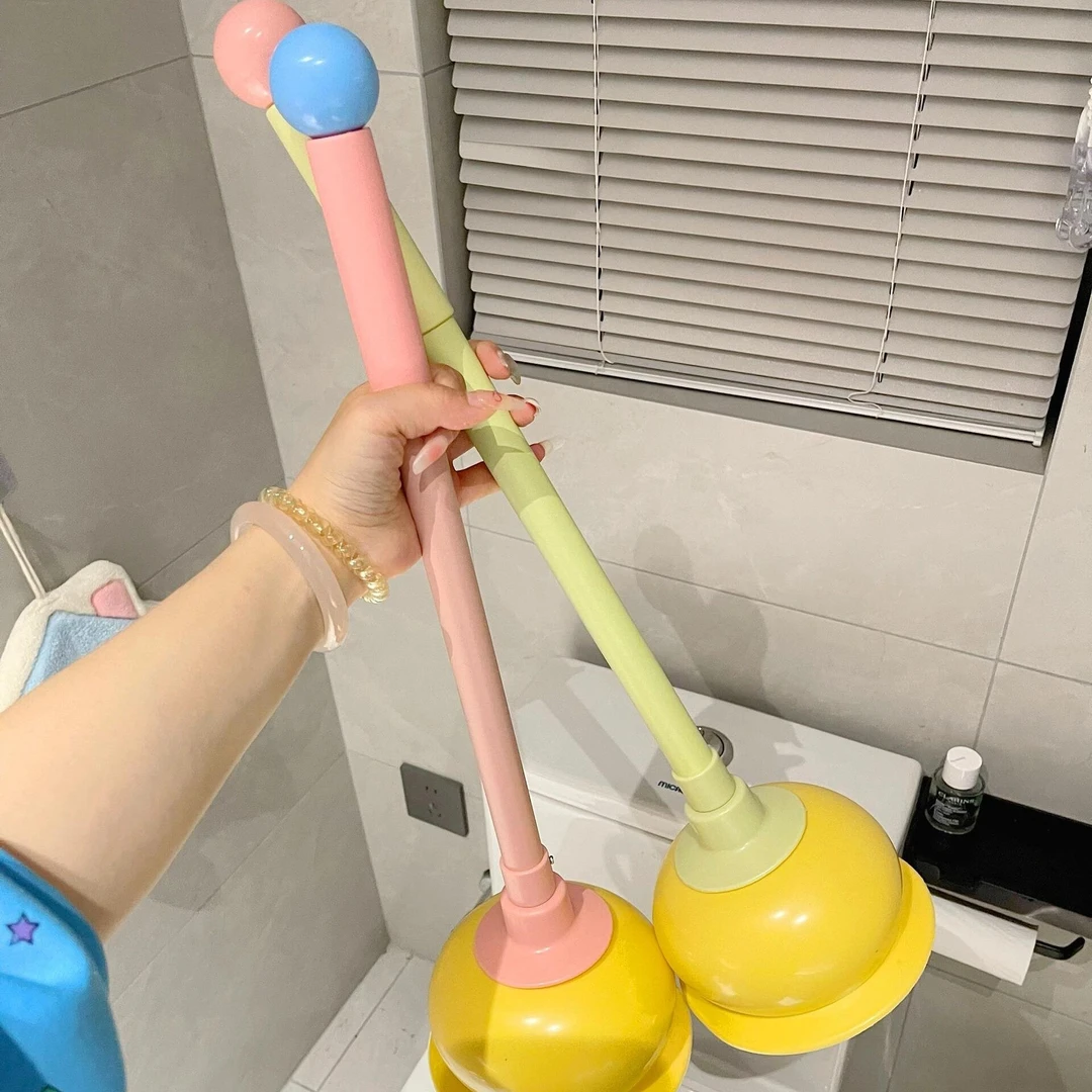 多巴胺马桶搋可爱软硅胶超大吸力马桶疏通器皮搋子通下水管道整理