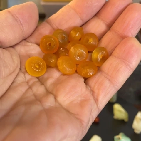 玛瑙/玉髓挂件未镶嵌老**活