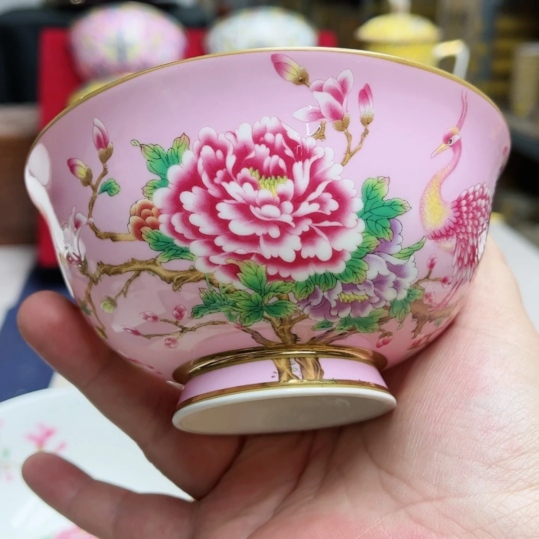 【闪购商品】珐琅4.5英寸1粉。。。。。