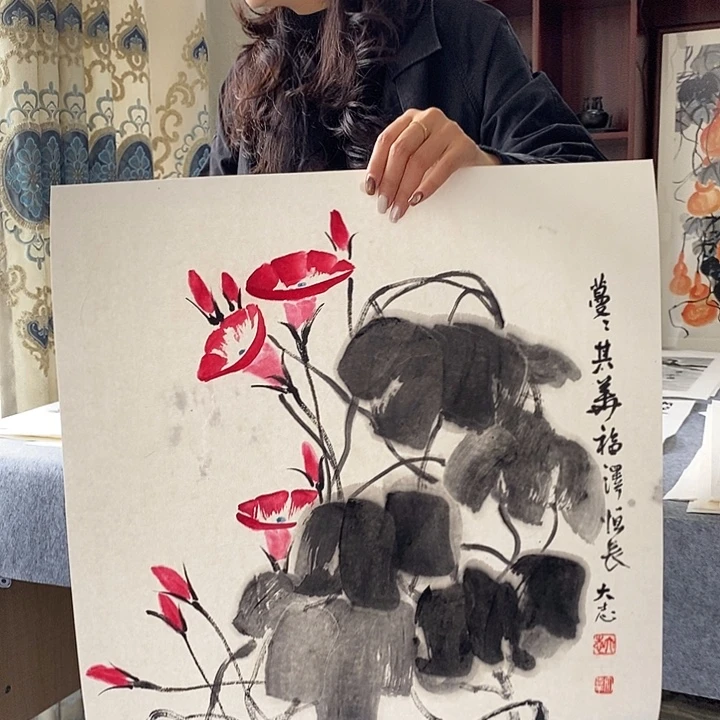 国画纯手绘国画写意作品