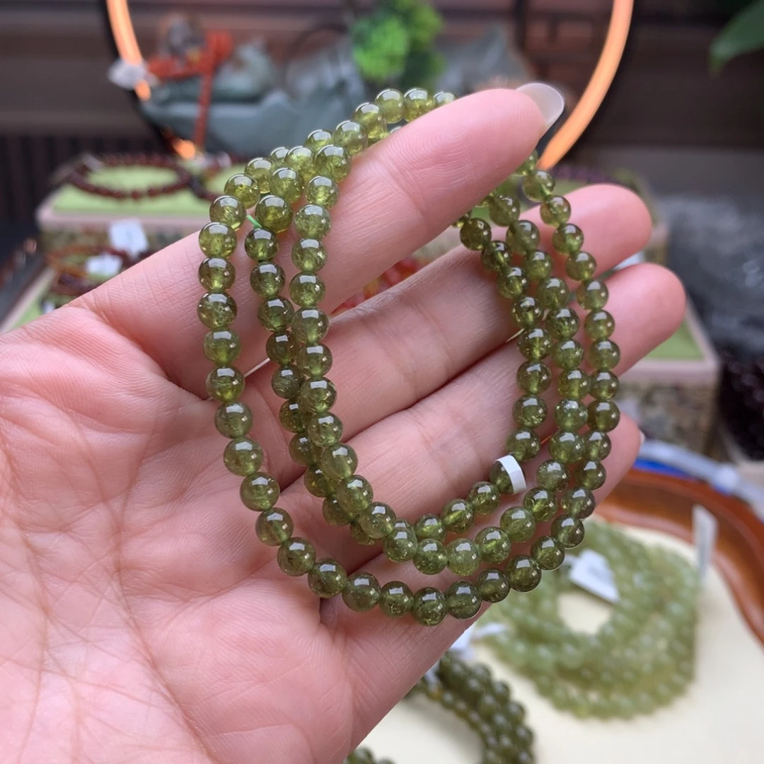 未镶嵌手串石榴石手串5.3