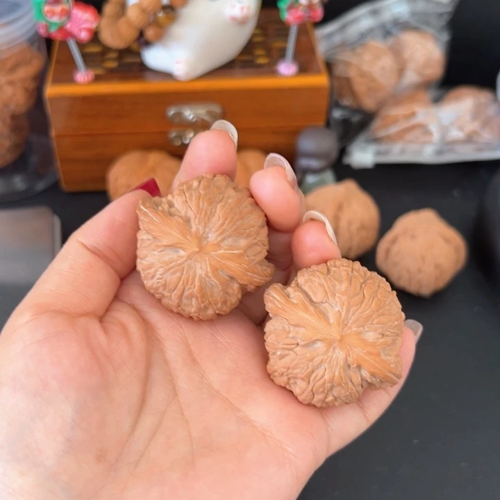 文玩核桃把件梦**寻磨盘41