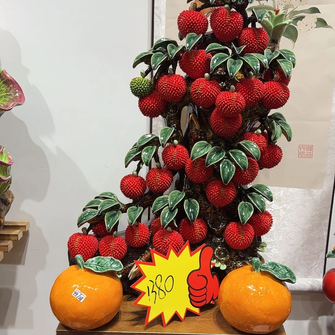 陶瓷38果摆件陶瓷