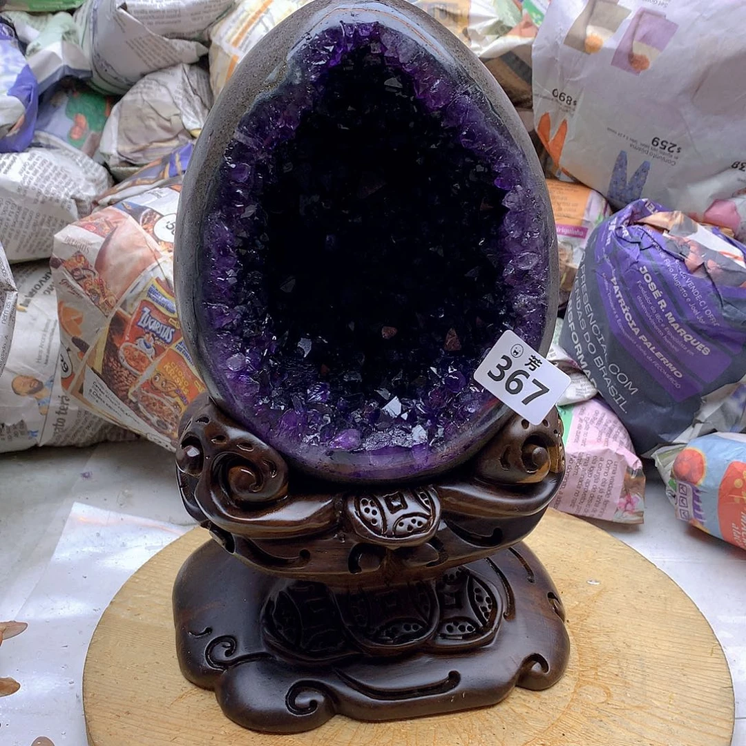 紫晶大型摆件（非配饰）未镶嵌