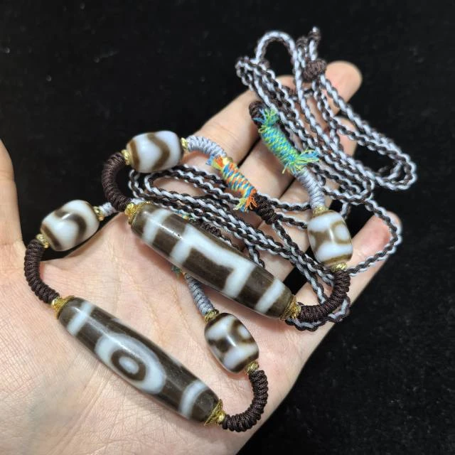 【曹美丽精选】H90797-玛瑙diy脖挂(星辰天地)-多样性发其一-13*47㎜