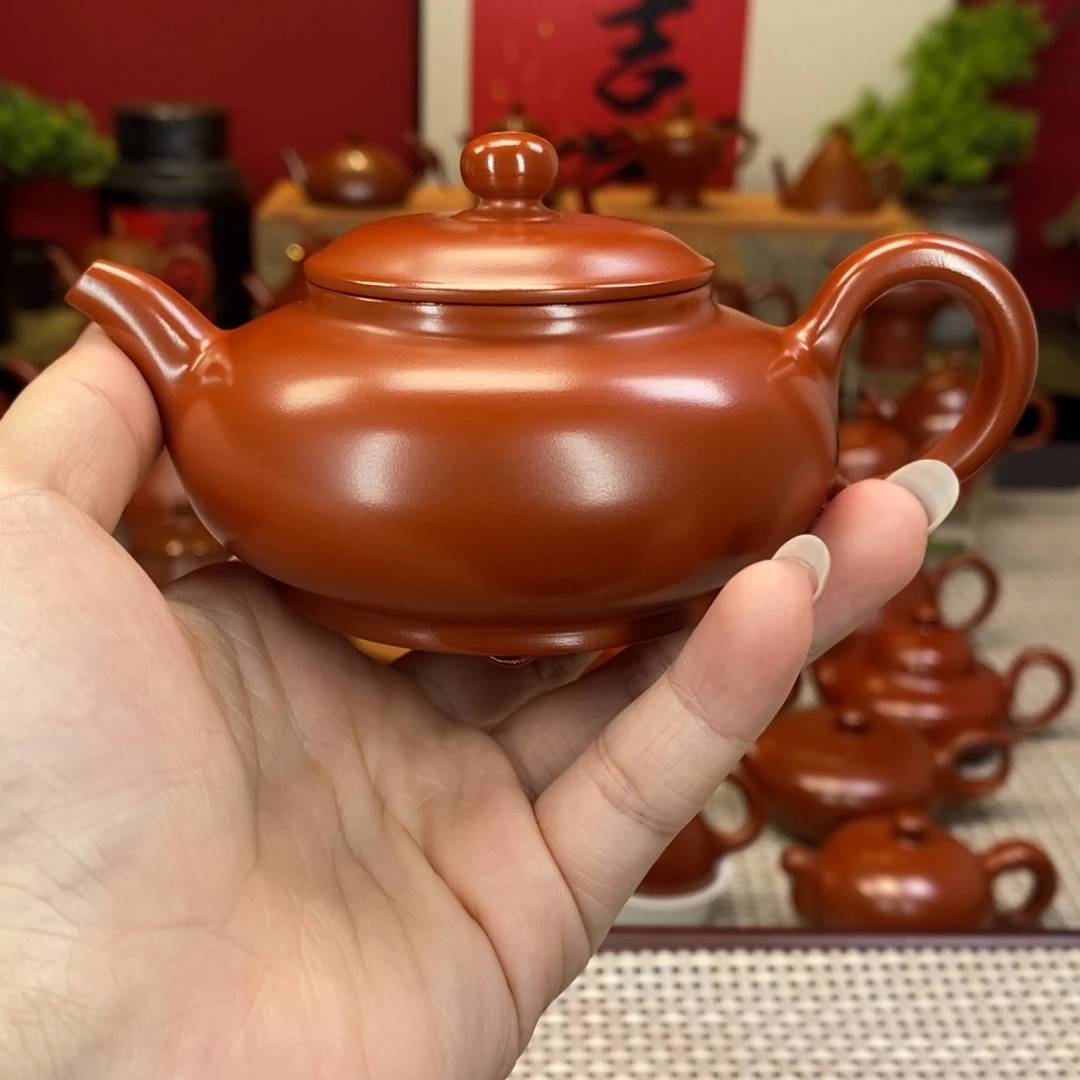 茶壶紫砂生潮州手拉壶