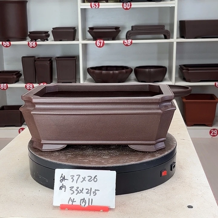 花盆紫砂大切角小