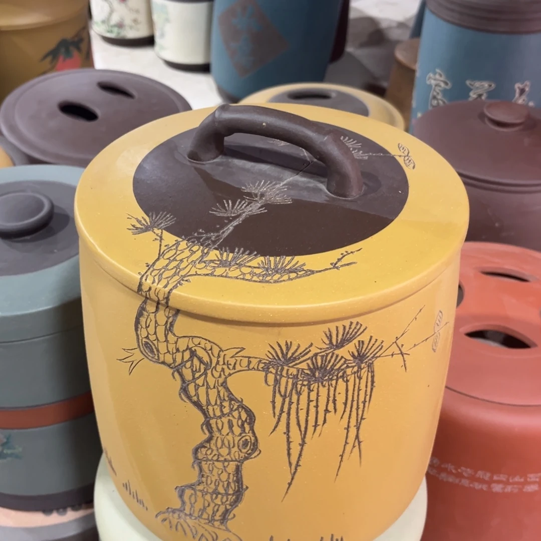 紫砂茶叶罐茶叶罐