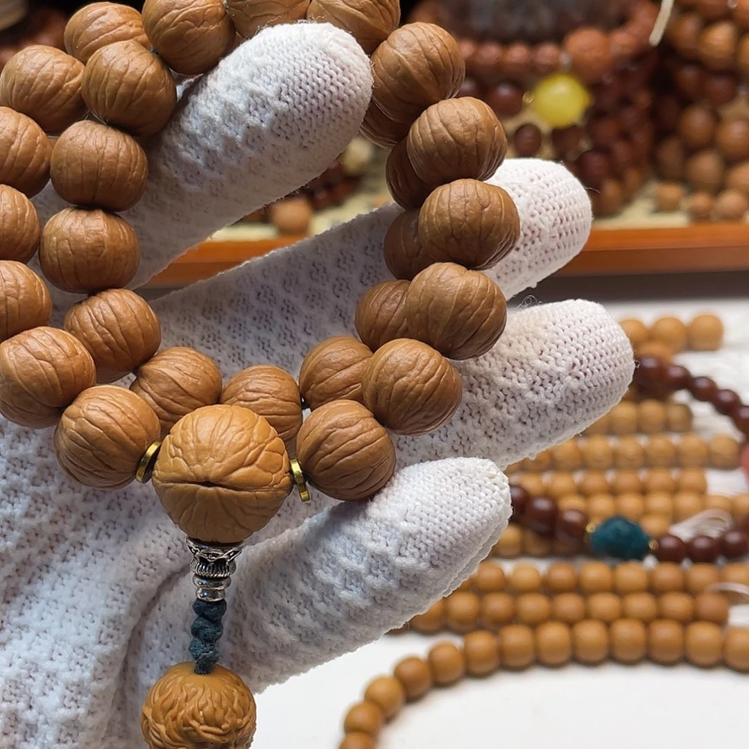 用***2猴头核桃手串南瓜30颗