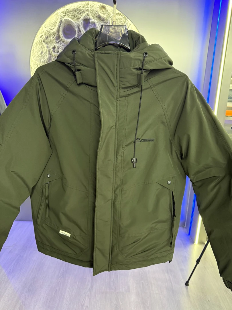 201羽服男冬款2025新款男士上衣高级感工装外套痞帅
