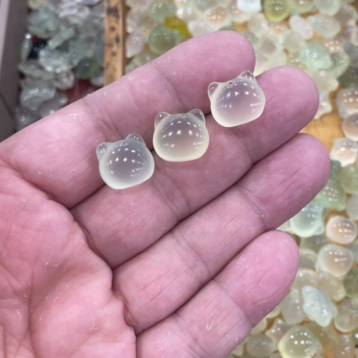 蛇纹石玉合金颈饰