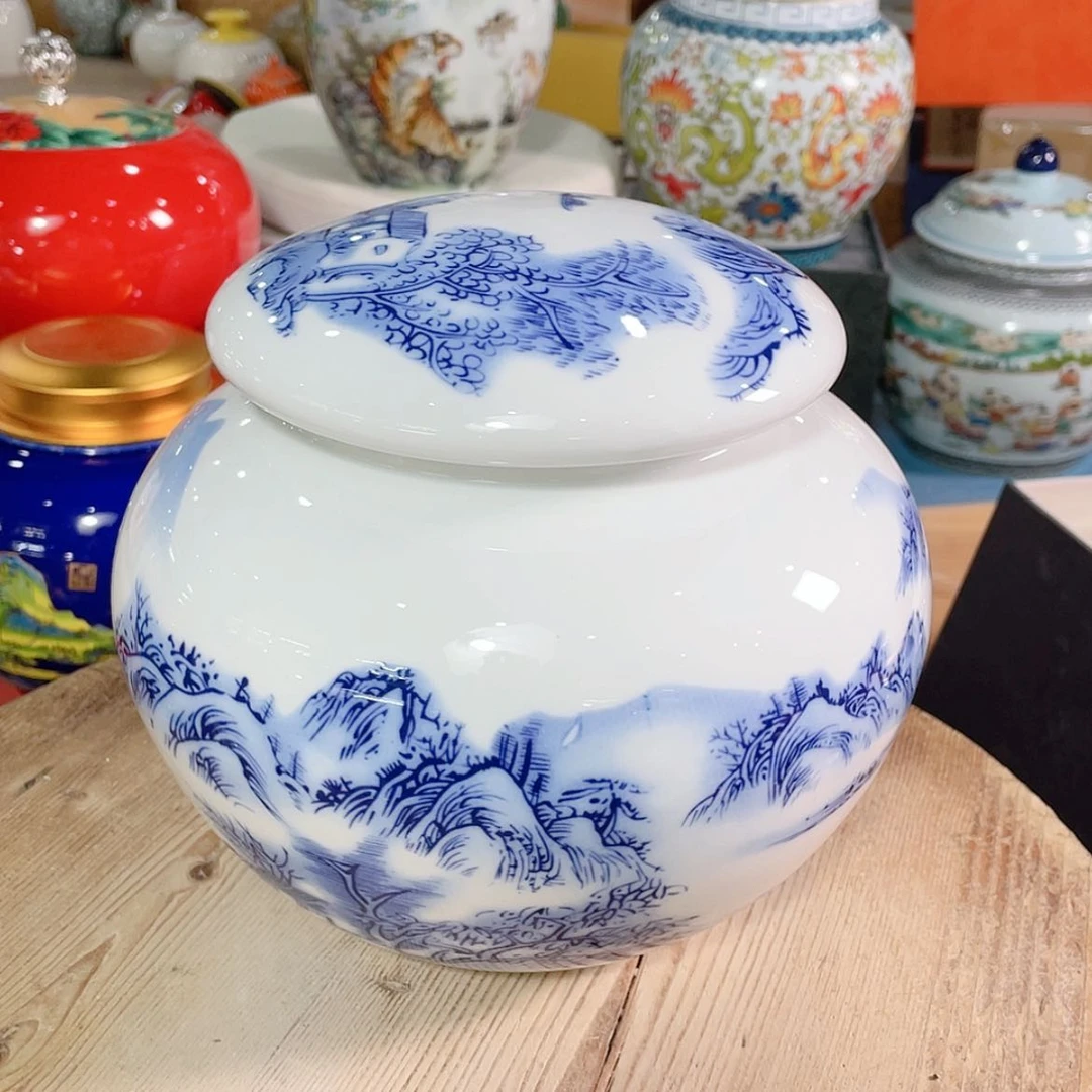 【闪购商品】罐陶瓷茶叶罐密封罐