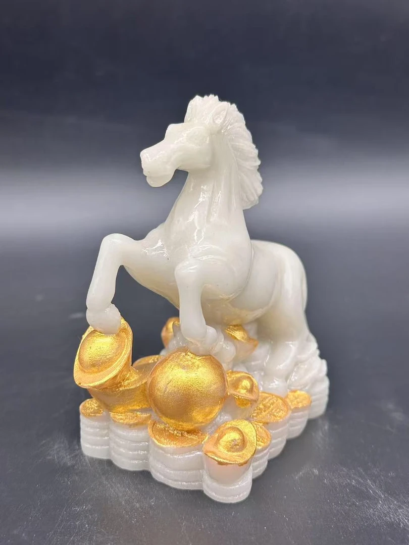 手工马踏元宝系列摆件