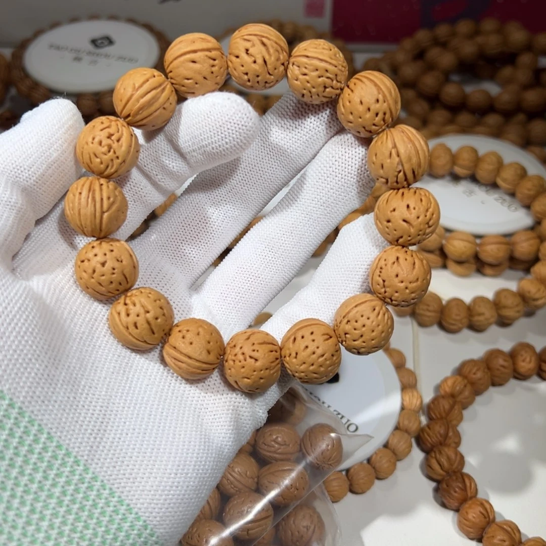 桃核吊坠野生桃核盘锦蜜纹16尺寸