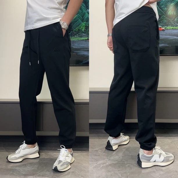 2025春夏新款男士休闲收腿裤时尚百搭显瘦凉感薄款耐磨宽松型长裤