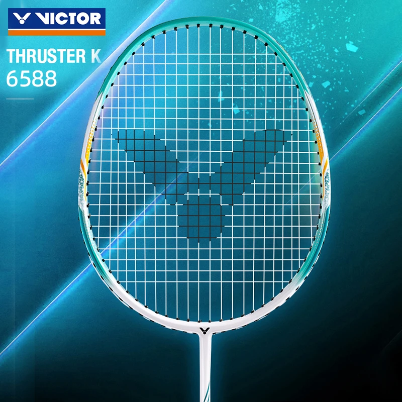 威克多VICTOR胜利碳铝羽毛球拍室内外新手入门娱乐单拍神速TK6588
