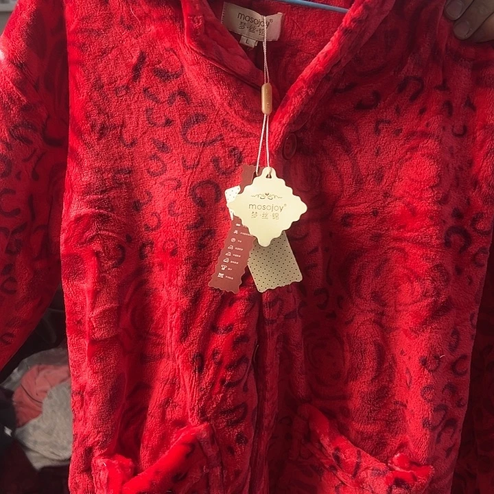 红豹纹睡衣女款一身